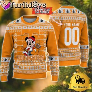 Personalized NCAA Tennessee Volunteers Mickey Christmas…