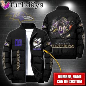 Personalized NFL Baltimore Ravens Warrior Mascot…