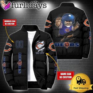 Personalized NFL Chicago Bears Mascot Puffer…