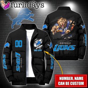 Personalized NFL Detroit Lions Warrior Mascot…