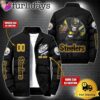 Personalized NFL Pittsburgh Steelers Mascot Puffer Jacket