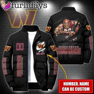 Personalized NFL Washington Commanders Warrior Mascot…