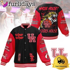 The Houston Cougars Basketball Whose House Baseball Jacket