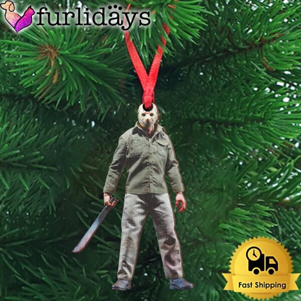 Adult Killer Jason Wooden Ornament