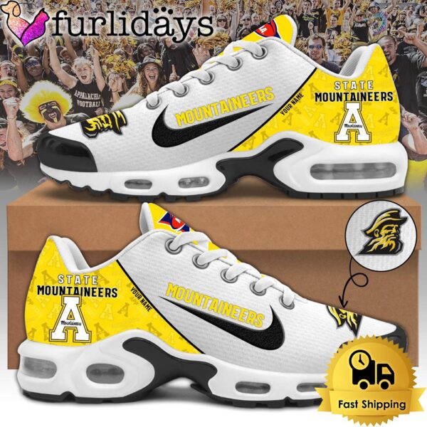 Appalachian State Mountaineers Football Mascot Symbol Custom Air Max Plus Shoes