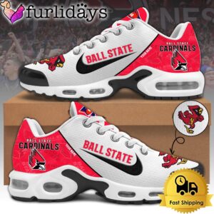 Ball State Football Mascot Symbol Custom Air Max Plus Shoes