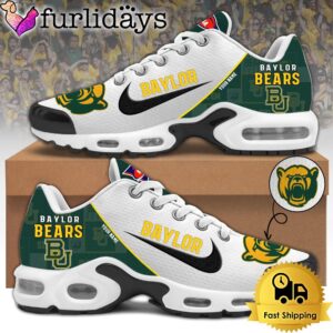 Baylor Bears Football Mascot Symbol Custom Air Max Plus Shoes