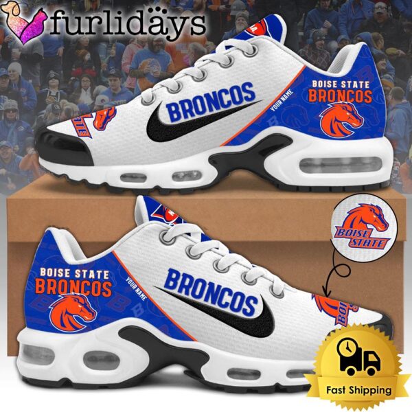 Boise State Broncos Football Mascot Symbol Custom Air Max Plus Shoes