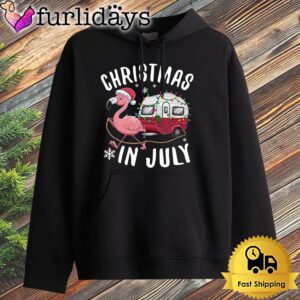 Christmas In July Flamingo Camper Fun…