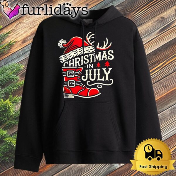 Christmas In July Funny Elf For Summer Xmas Delights Tank Top Hoodie