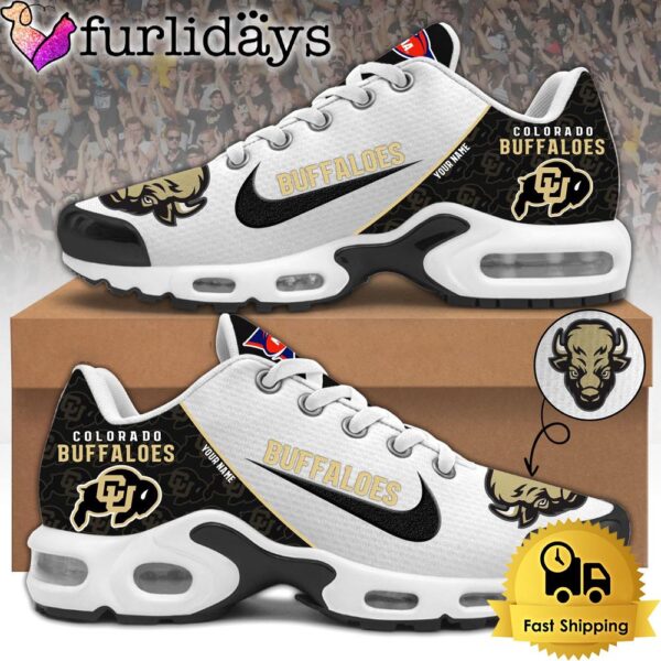 Colorado Buffaloes Football Mascot Symbol Custom Air Max Plus Shoes