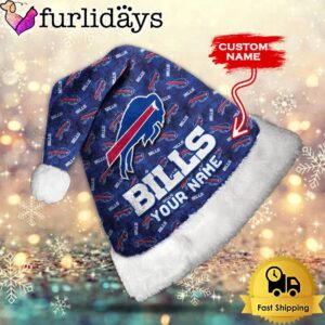 Custom Name NFL Buffalo Bills Logo…