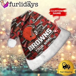 Custom Name NFL Cleveland Browns Logo…