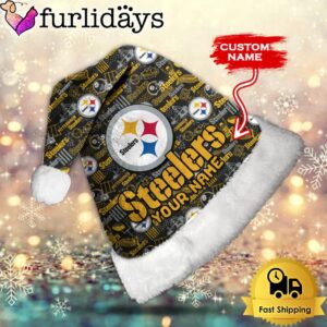 Custom Name NFL Pittsburgh Steelers Logo…