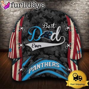 Custom NFL Carolina Panthers Best Dad…