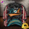 Custom NFL Miami Dolphins Best Dad Ever All Over Print 3D Classic Cap