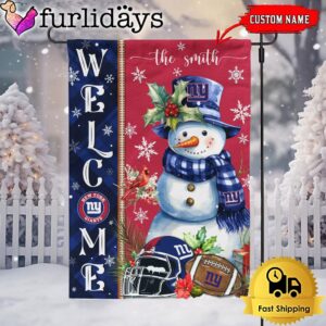 Custom NFL New York Giants Christmas…