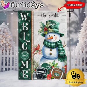 Custom NFL New York Jets Christmas…