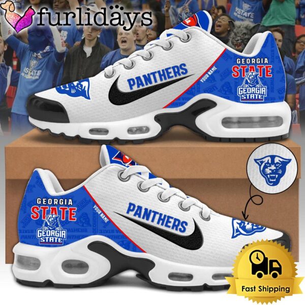 Georgia State Panthers Football Mascot Symbol Custom Air Max Plus Shoes