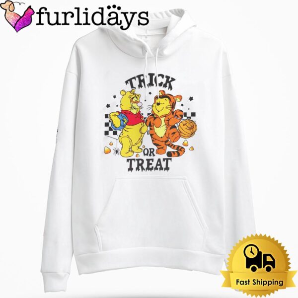 Halloween Trick Or Treat Pooh And Tigger Hoodie