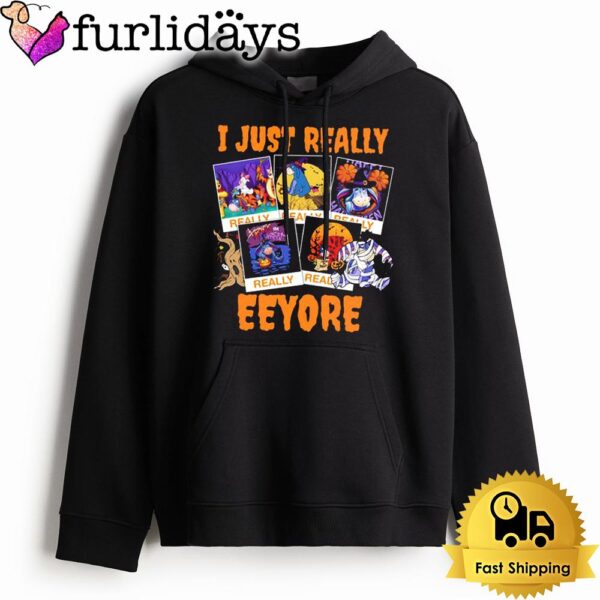 I Just Realy Eeyore Halloween Hoodie