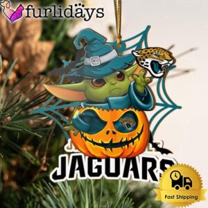 Jacksonville Jaguars Baby Yoda Pumpkin Halloween…