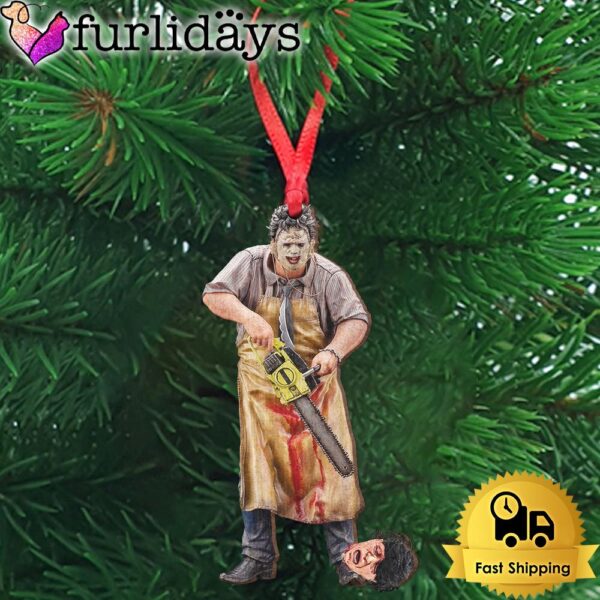 Killer TCM Holding Head Wooden Ornament