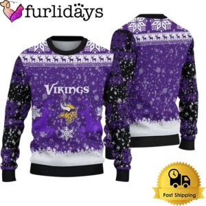 Minnesota Vikings Reindeer Football Ugly Christmas…