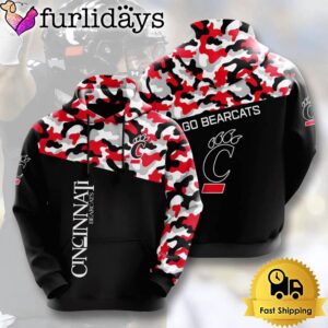 NCAA Cincinnati Bearcats Usa Camo 3D…