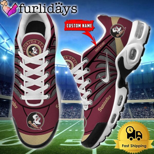 NCAA Florida State Seminoles Sport Football Logo Custom Air Max Plus Shoes