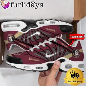 NCAA Florida State Seminoles Sport Football Logo Custom Air Max Plus Shoes