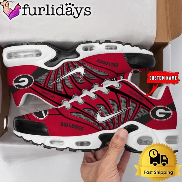 NCAA Georgia Bulldogs Sport Football Logo Custom Air Max Plus Shoes