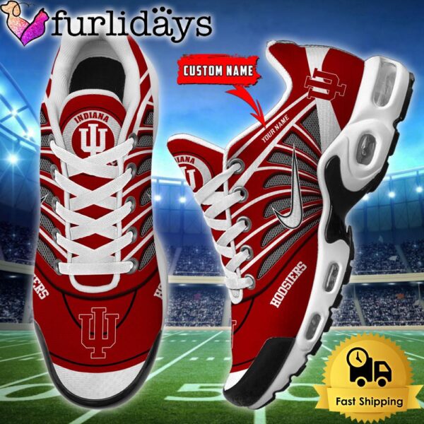 NCAA Indiana Hoosiers Sport Football Logo Custom Air Max Plus Shoes