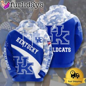 NCAA Kentucky Wildcats Football Camo 3D…