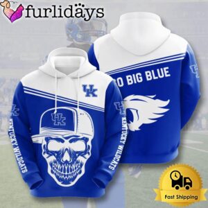 NCAA Kentucky Wildcats Skull Football 3D…