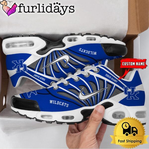 NCAA Kentucky Wildcats Sport Football Logo Custom Air Max Plus Shoes