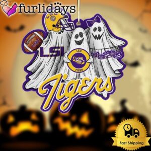 NCAA LSU Tigers Football Halloween Ghosts…