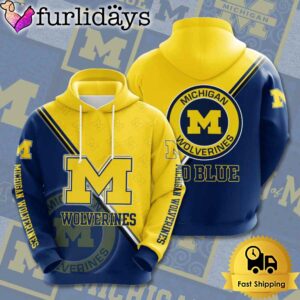 NCAA Michigan Wolverines Go Blue 3D…