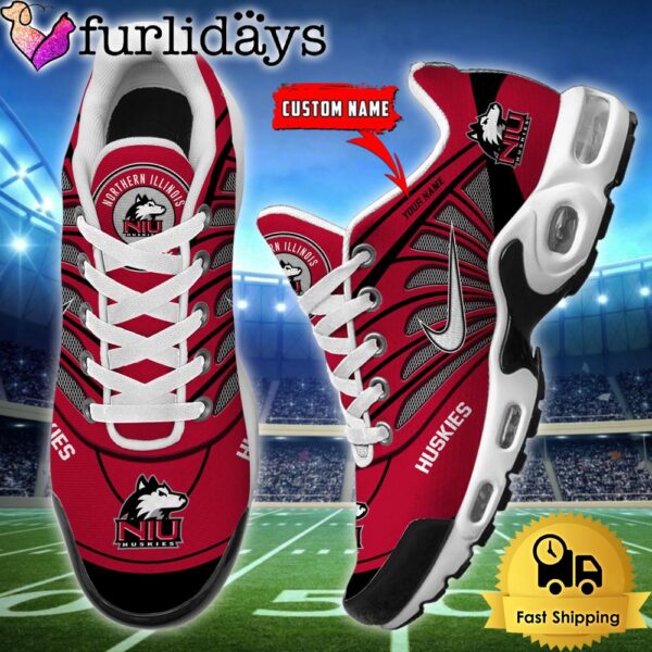 NCAA Northern Illinois Huskies Sport Football Logo Custom Air Max Plus Shoes