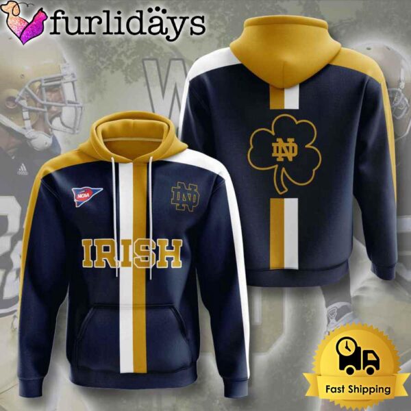 NCAA Notre Dame Fighting Irish Usa Football 3D Hoodie