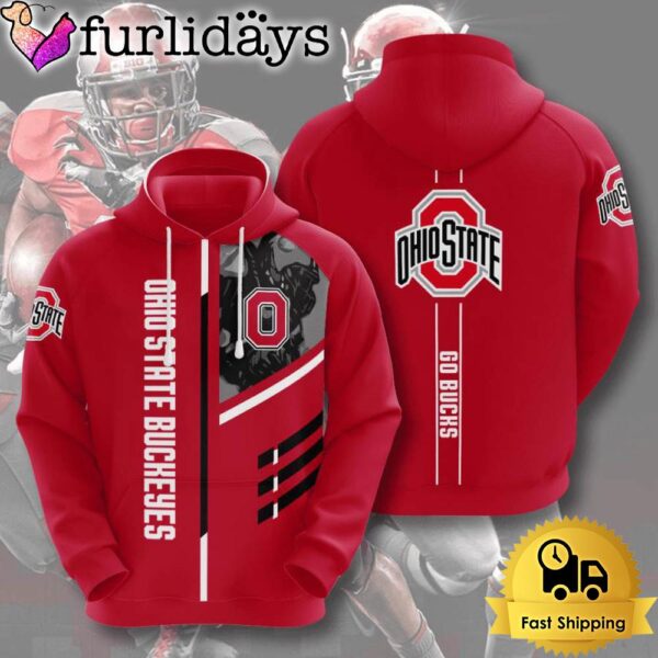 NCAA Ohio State Buckeyes Usa Go Bucks All Over Print Hoodie