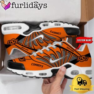 NCAA Oklahoma State Cowboys Sport Football Logo Custom Air Max Plus Shoes