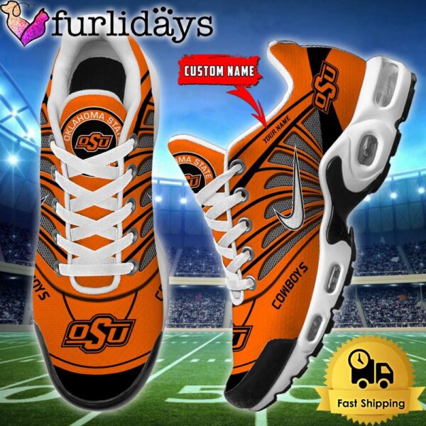 NCAA Oklahoma State Cowboys Sport Football Logo Custom Air Max Plus Shoes