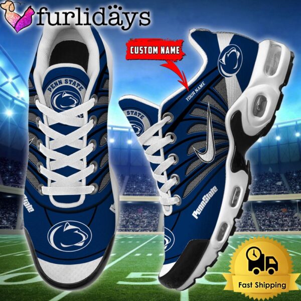 NCAA Penn State Nittany Lions Sport Football Logo Custom Air Max Plus Shoes