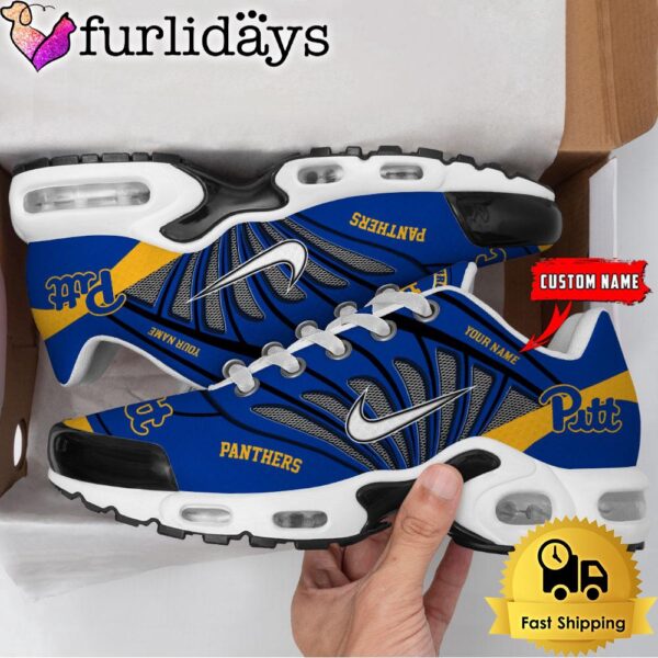 NCAA Pittsburgh Panthers Sport Football Logo Custom Air Max Plus Shoes