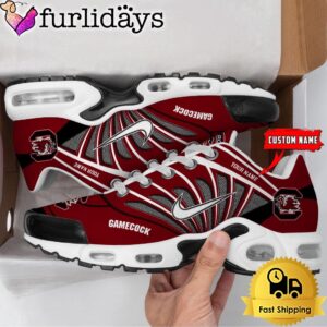 NCAA South Carolina Gamecocks Sport Football Logo Custom Air Max Plus Shoes