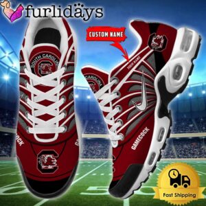 NCAA South Carolina Gamecocks Sport Football Logo Custom Air Max Plus Shoes