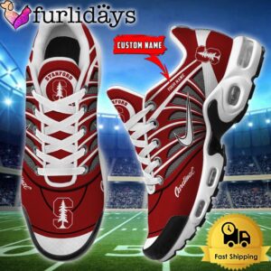 NCAA Stanford Cardinal Sport Football Logo Custom Air Max Plus Shoes