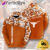 NCAA Texas Longhorns Football Camo 3D Hoodie