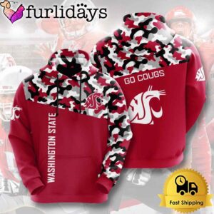 NCAA Washington State Cougars Football Camo…